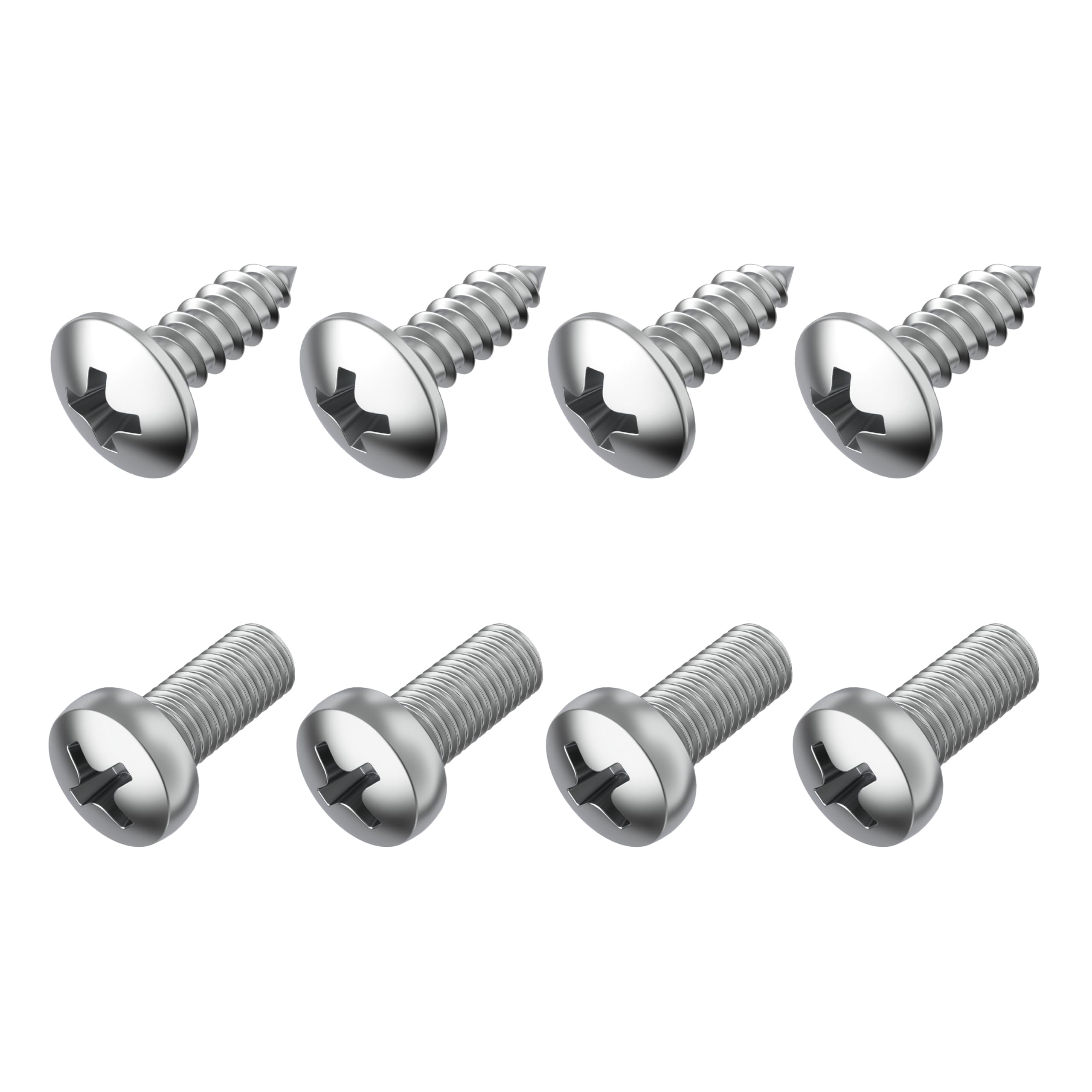 Amazon.com: PRIME AVE Stainless Steel License Plate Screws for